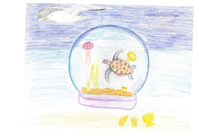 Painting from a trip to Hawaii